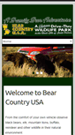Mobile Screenshot of bearcountryusa.com
